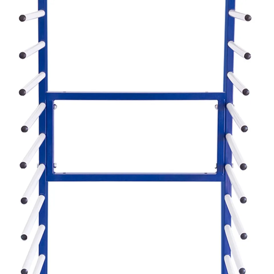 Q-Rax Strumenti Connettore Carrello Asciugatura Vernice Acciaio 2 Vie