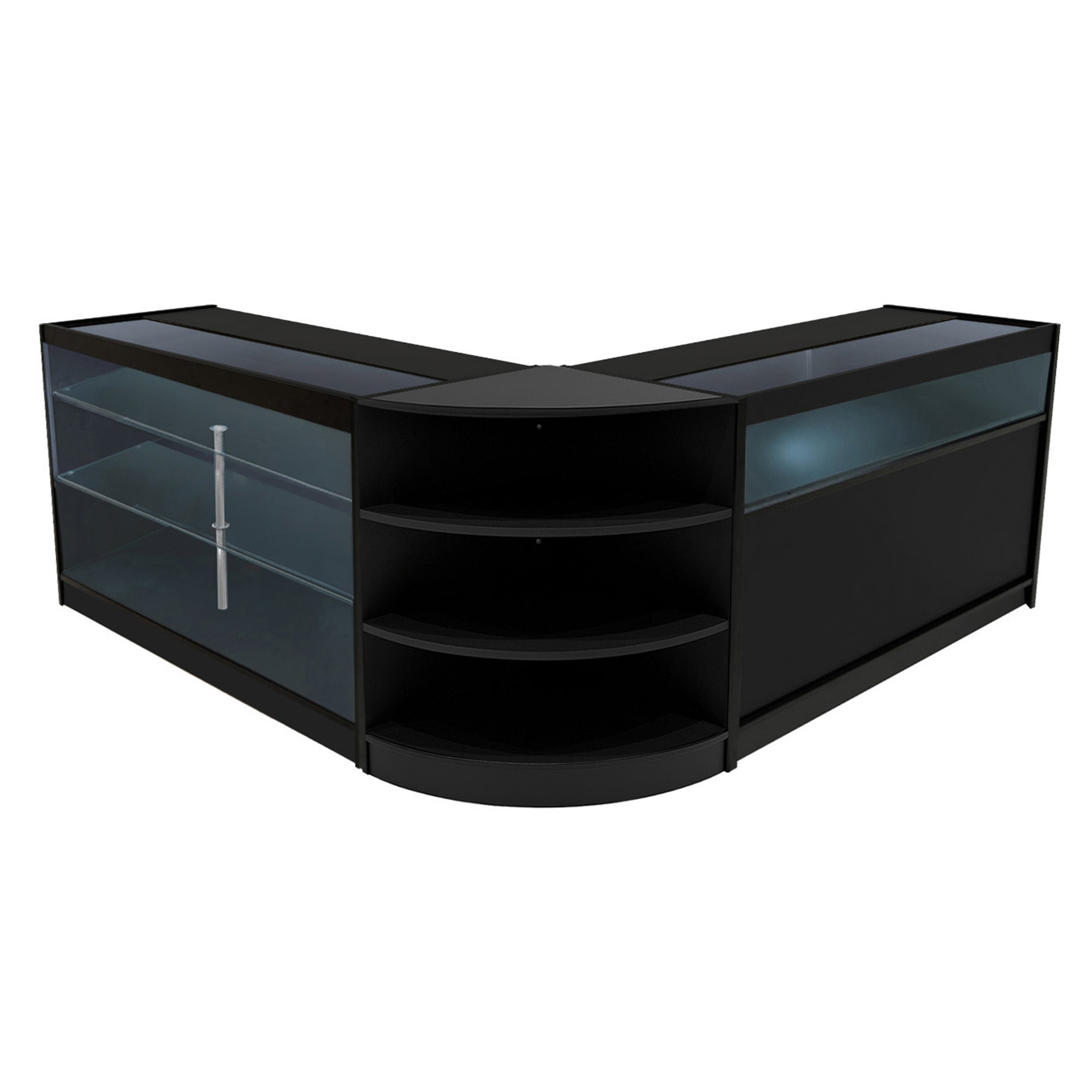 Q-Rax Demeter Set Banconi LED K1500 B1500 LM60 Nero