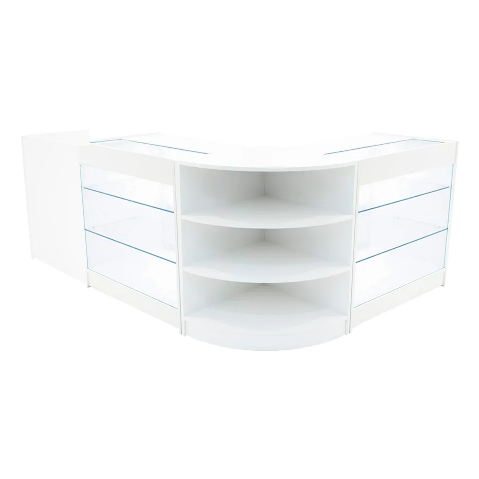 Q-Rax Astro Set LM60 TB60 K900 bancone negozio LED bianco