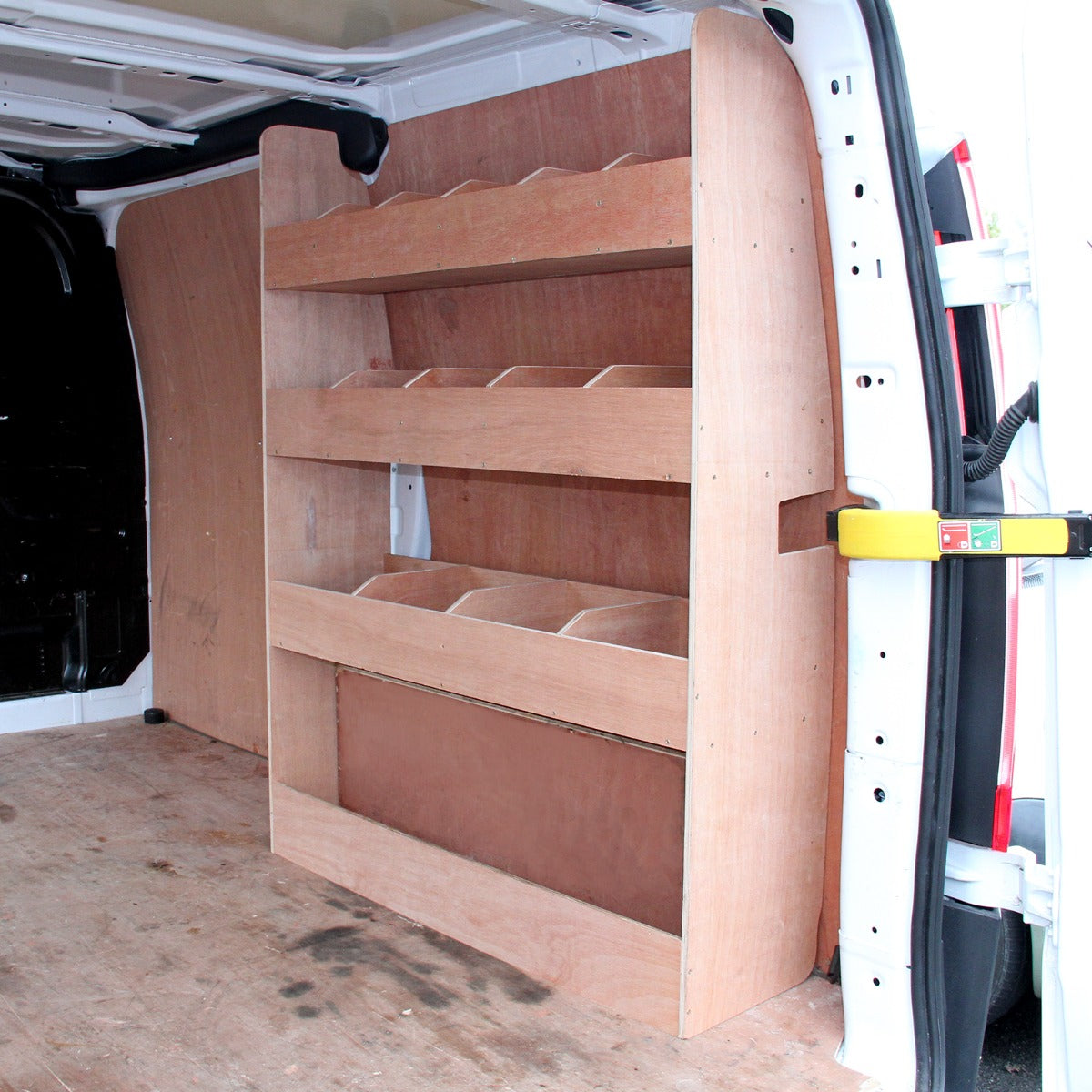 Q-Rax Scaffali da Garage Ford Transit scaffale furgone compensato 3 ripiani