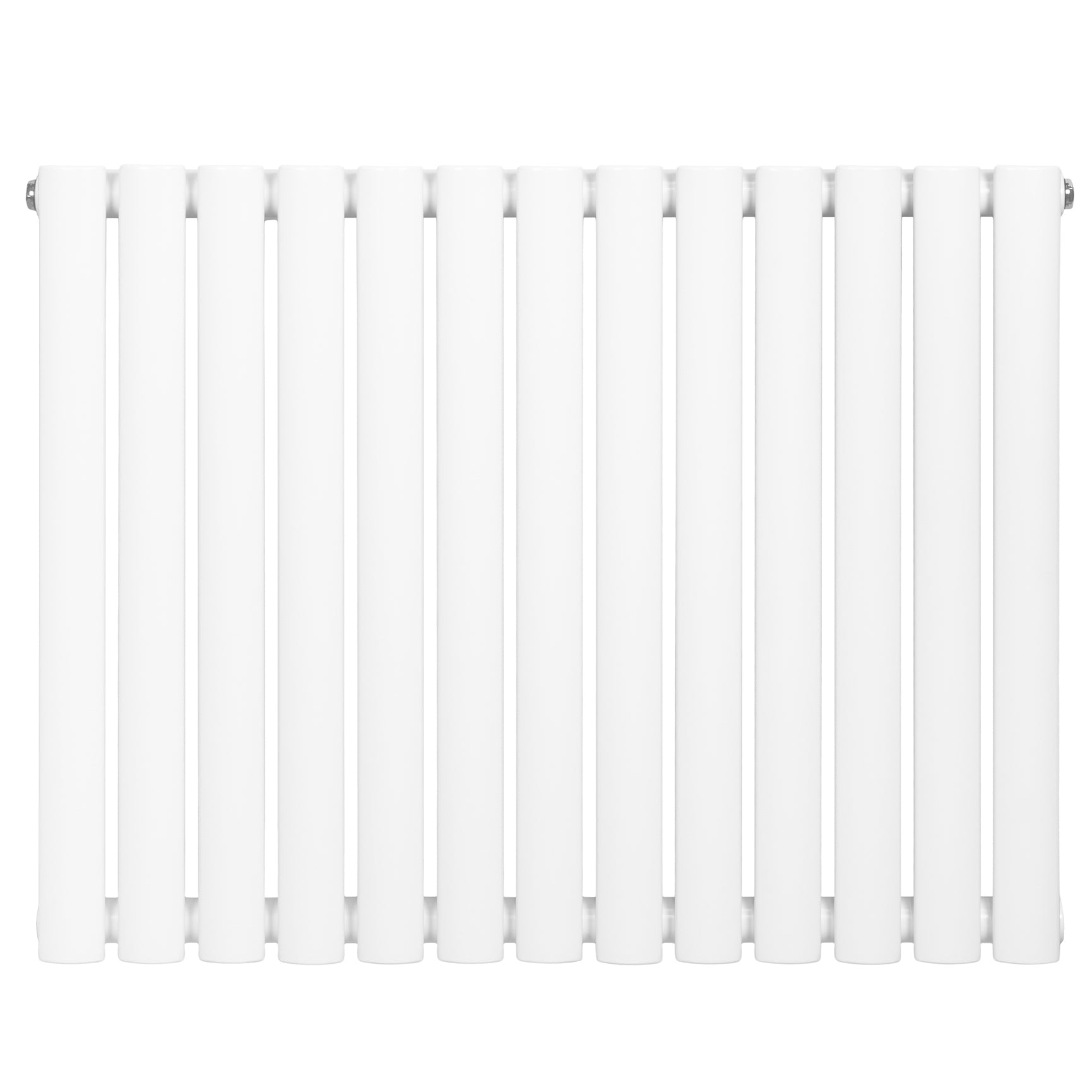 Q-Rax Radiatore Ovale 1 Colonna 600x780 Bianco Acciaio