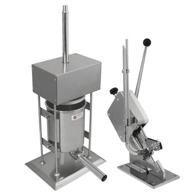 Q-Rax Insaccatrice Elettrica 15 Litri Inox con Clippatrice