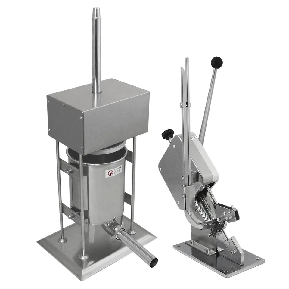 Q-Rax Insaccatrice Elettrica 15 Litri Inox con Clippatrice