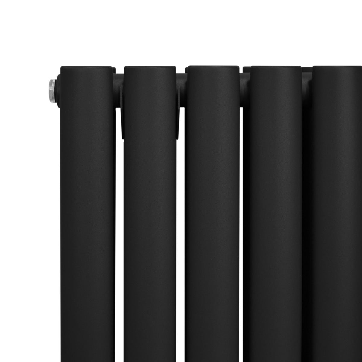 Q-Rax Radiatori 1600x240 mm Radiatore Nero Ovale Doppia Colonna