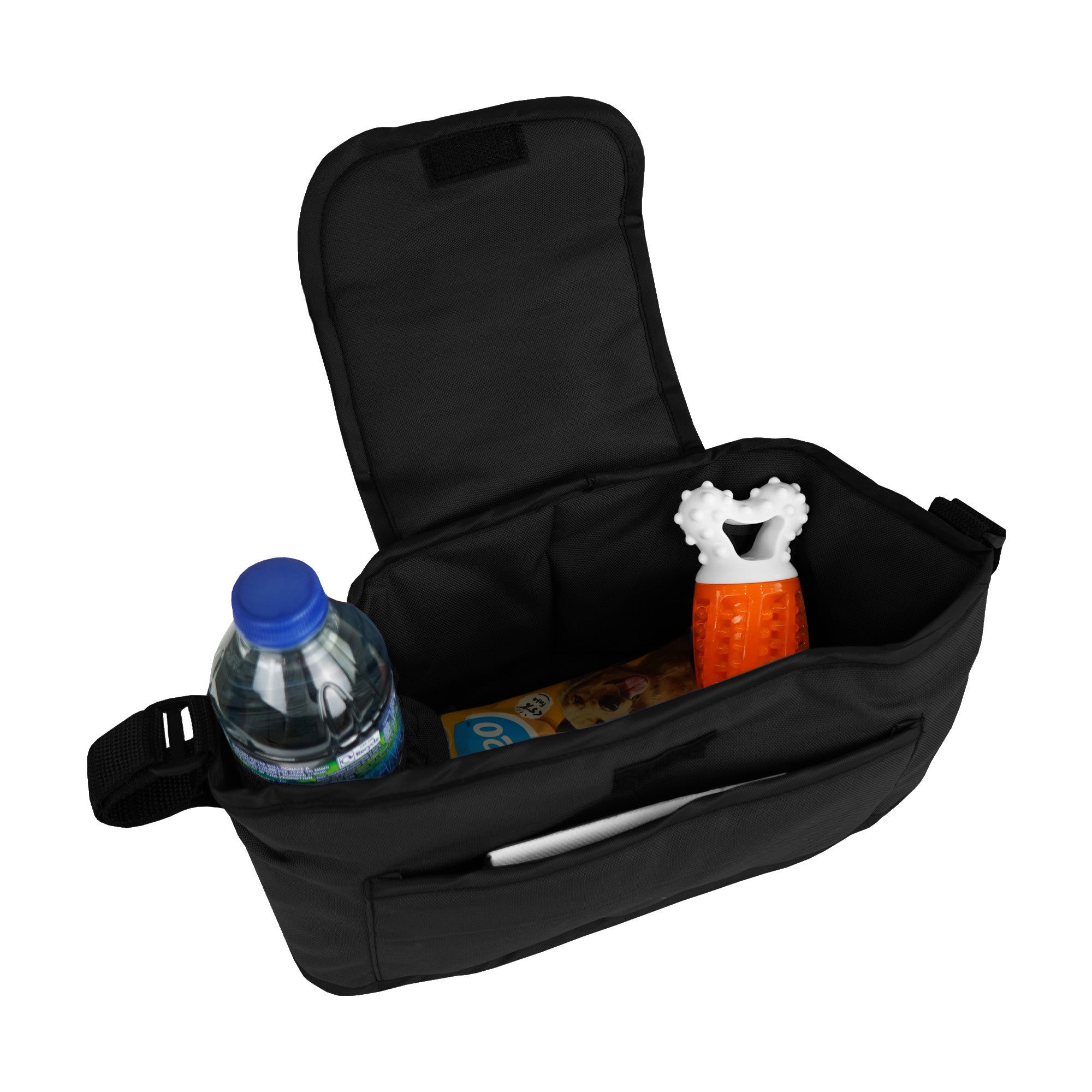 Q-Rax organizer passeggino borsa nera Oxford 2 kg