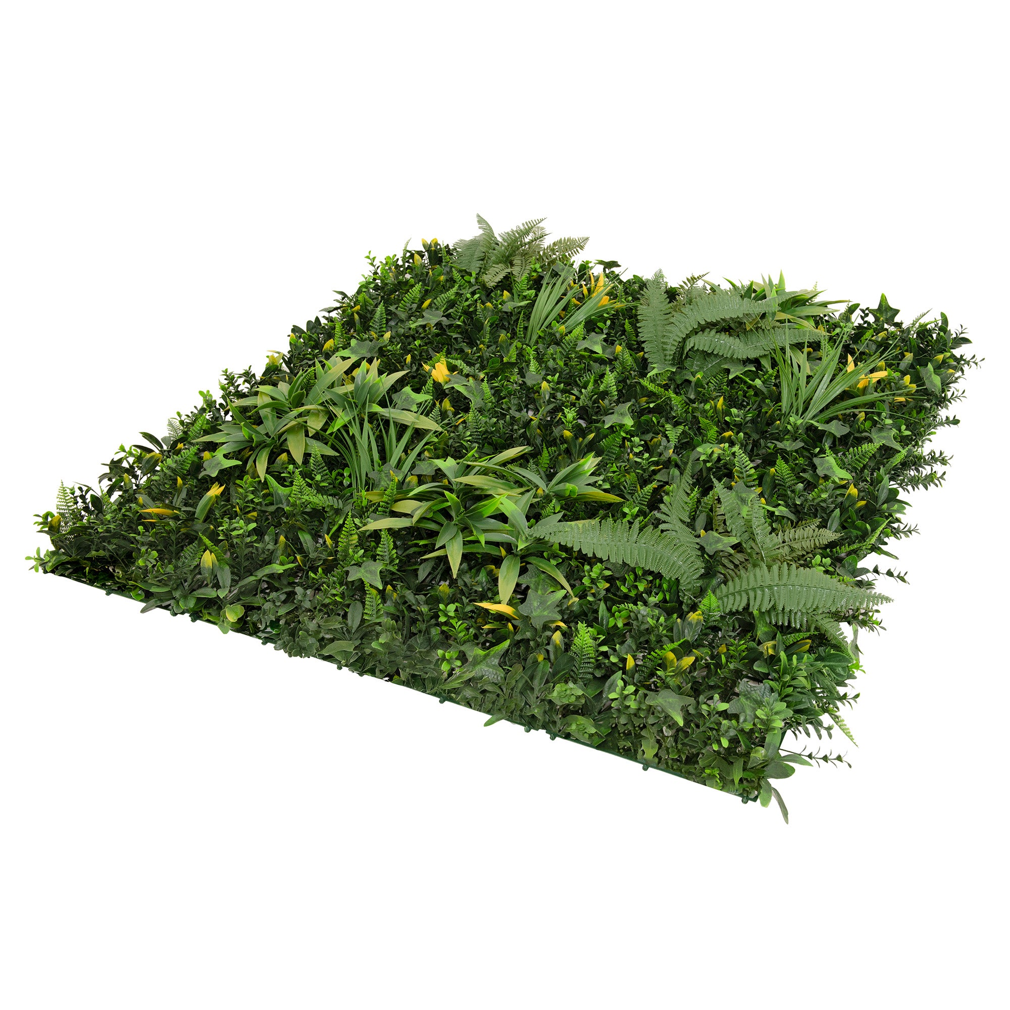 Q-Rax Ayla Pannello Vegetale Artificiale Parete Verde 100x100 cm