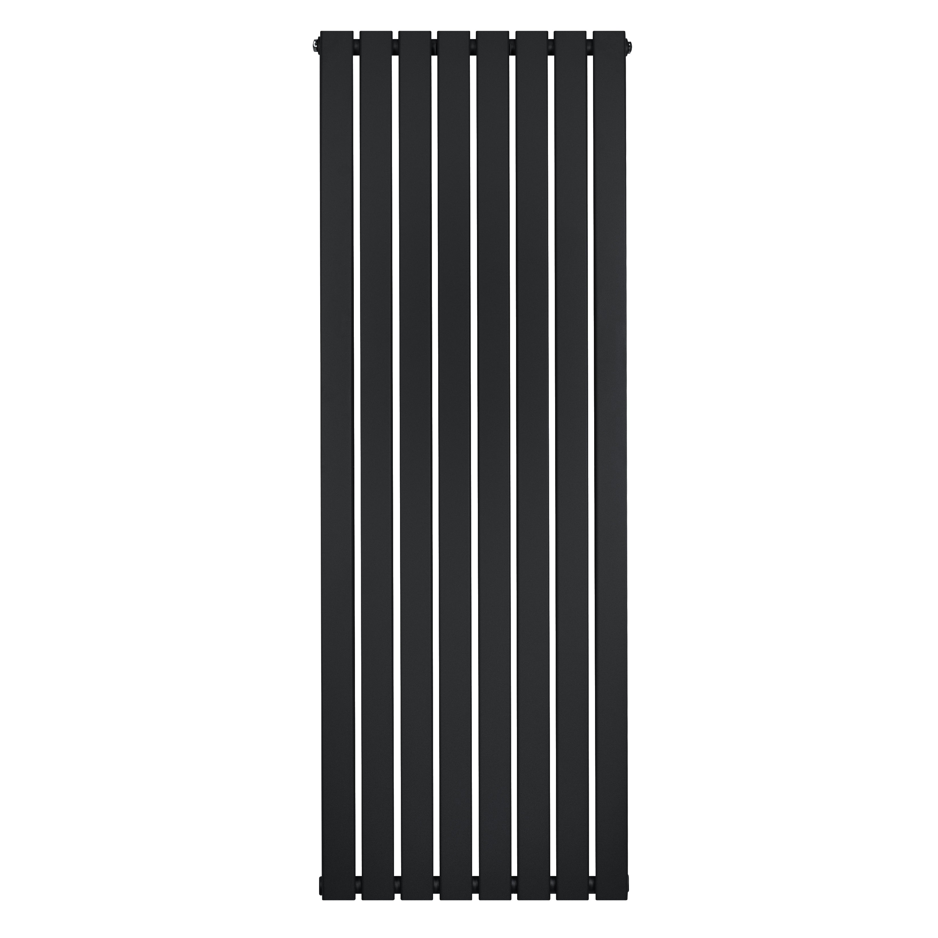 Q-Rax Radiatori Tradizionali 1600x560 Radiatore Piatto Nero