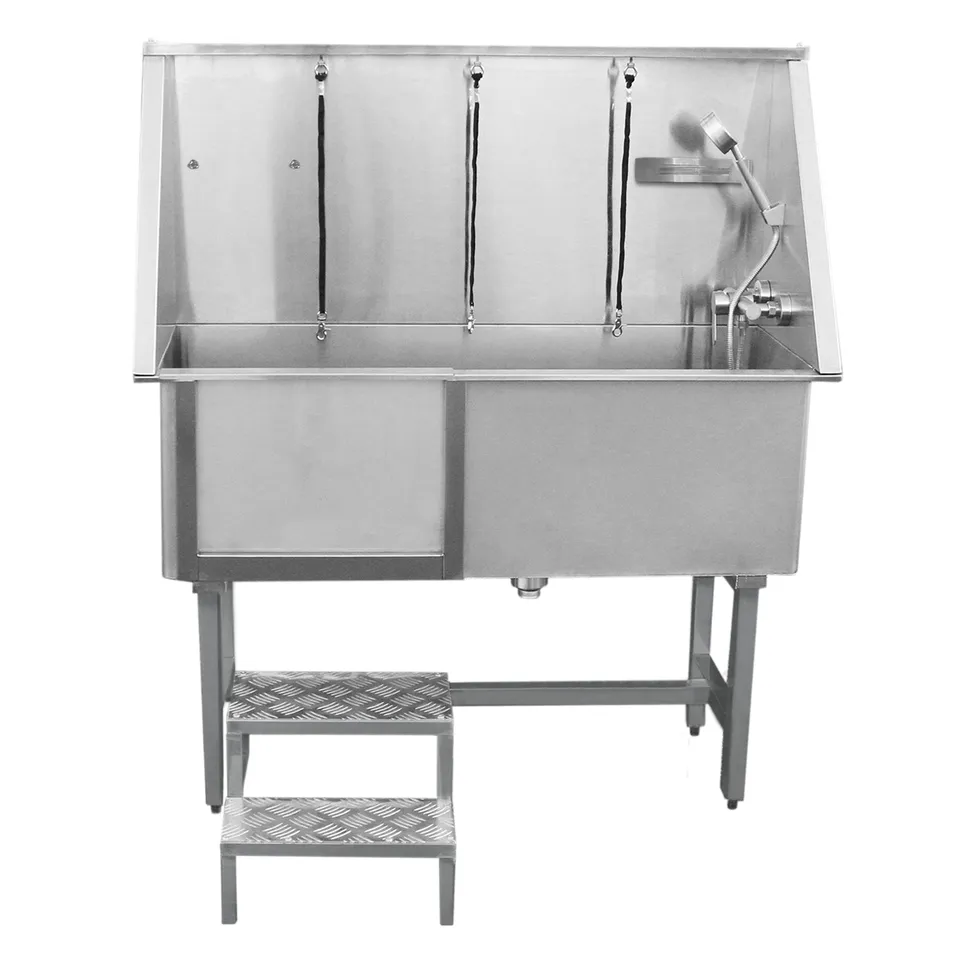 Q-Rax Commercio Artigianato Vasca Toelettatura Inox 400 mm