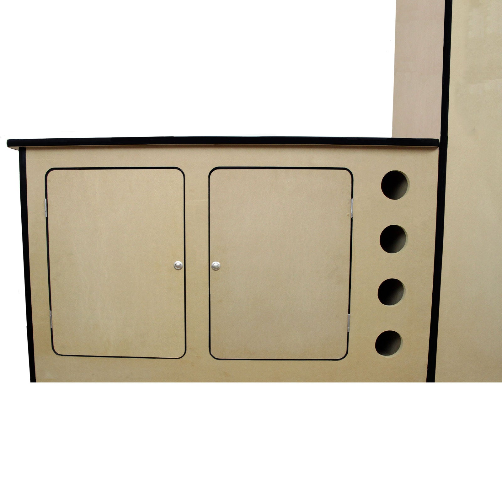 Q-Rax Cucina Camper MDF 202cm 3 armadietti portavino