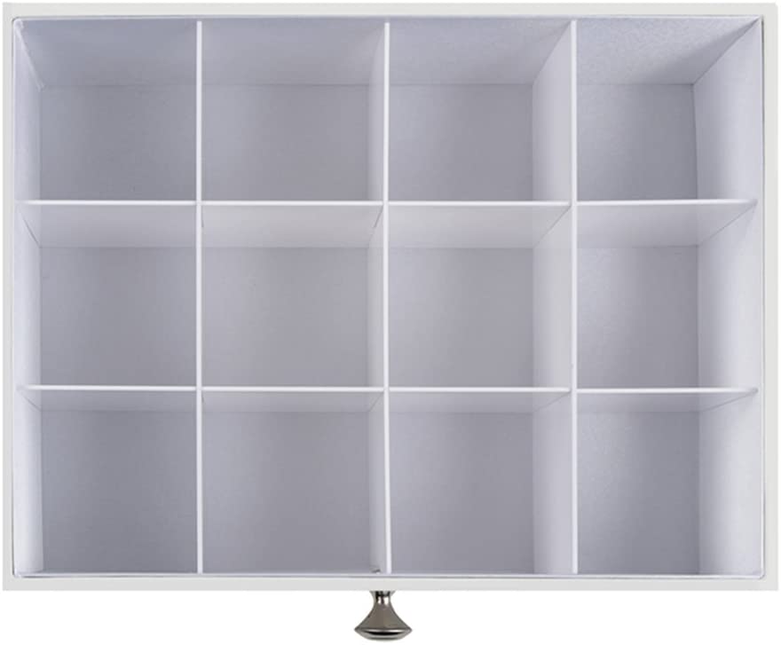 Jackcube Design Kitchen Porta Tè 12 Scomparti Pelle Marrone