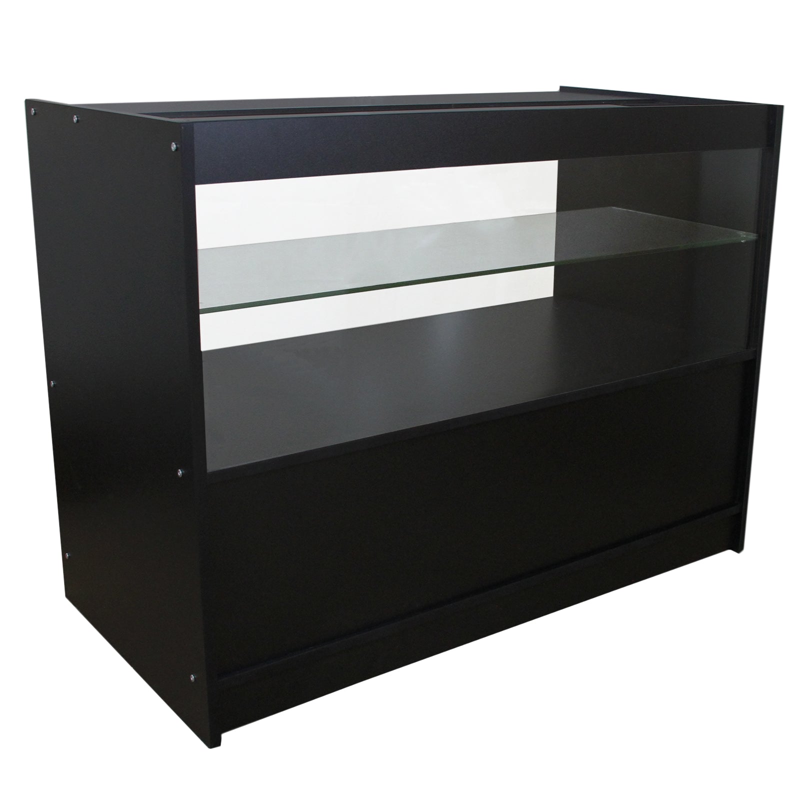 Q-Rax Emperor Set Bancone Negozio C1200+CM60 Bianco Nero