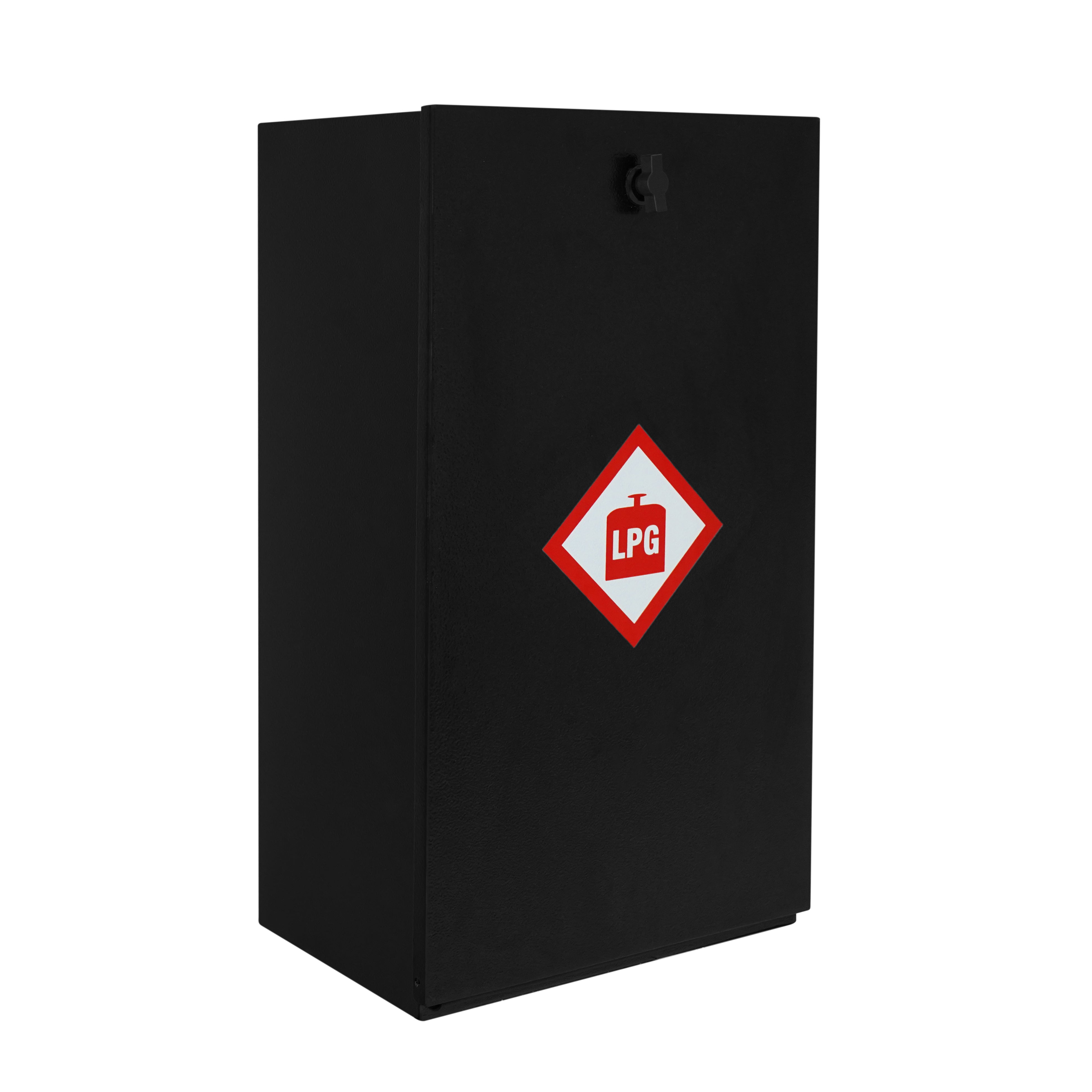 Q-Rax Armadietto Bombole Gas 6 kg Acciaio per Camper