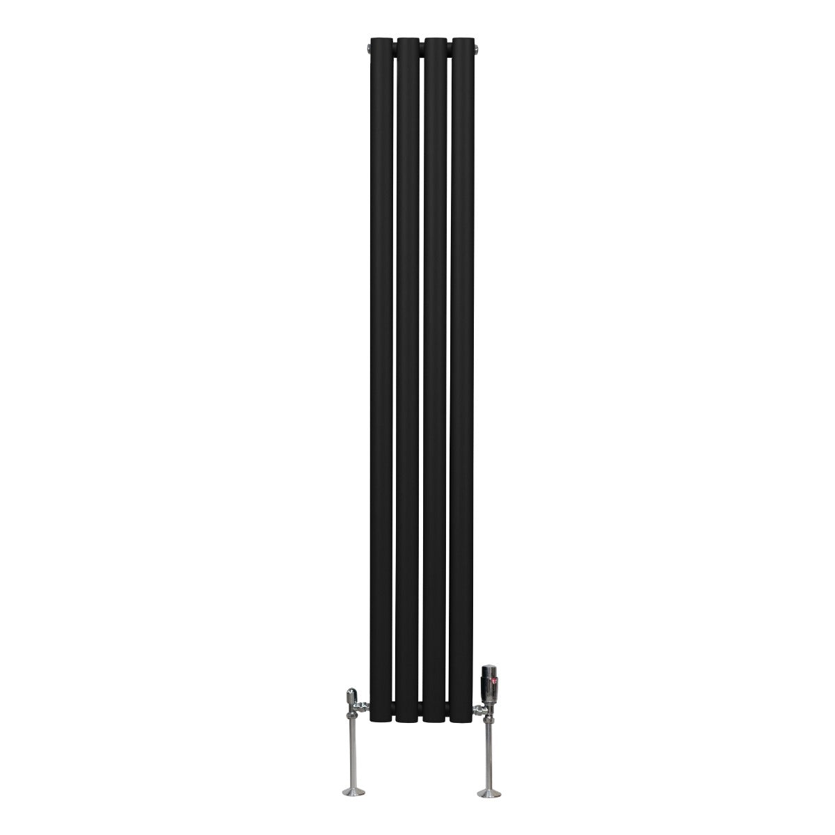 Q-Rax Radiatori Tradizionali colonna ovale 1600x240 nero TRV