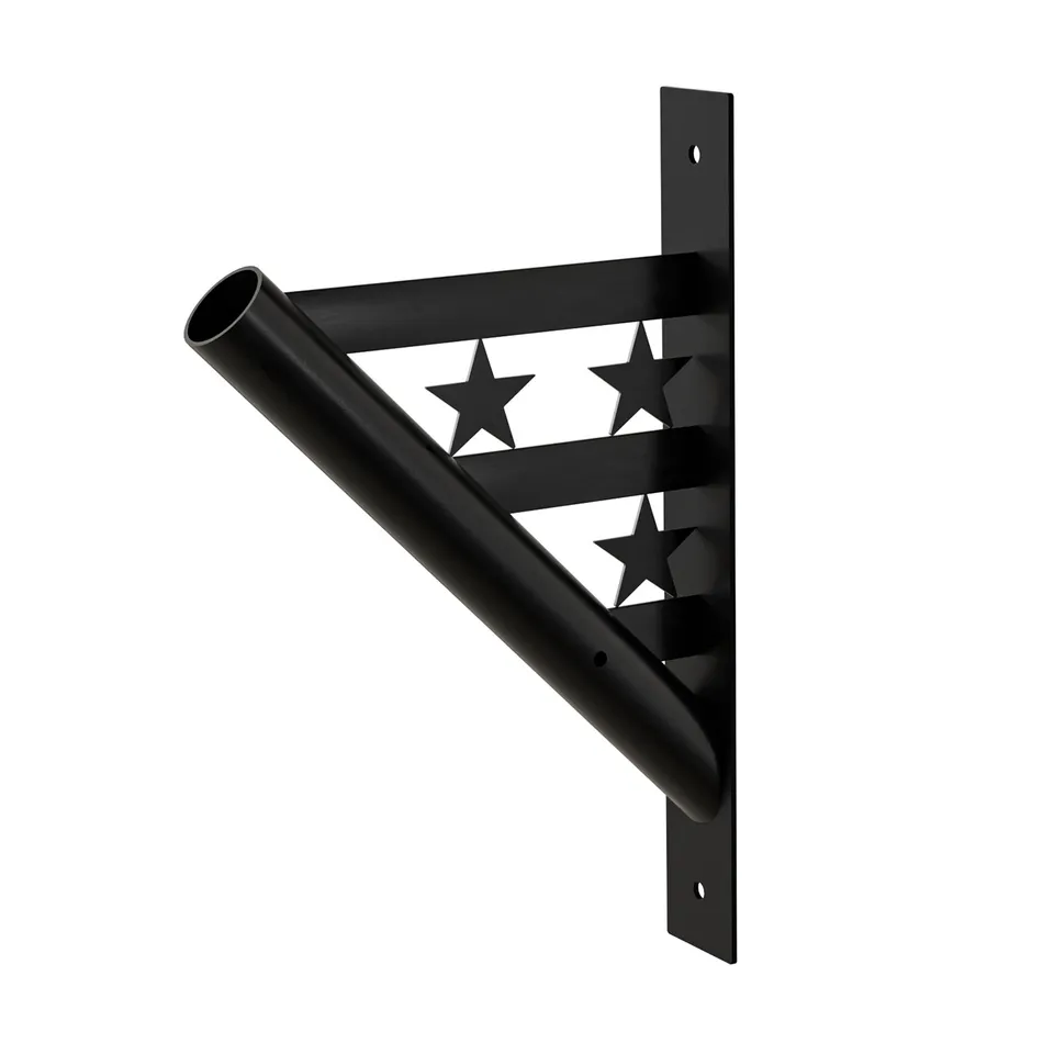 Jackcube Living Room Supporto Asta Bandiera Parete 45°
