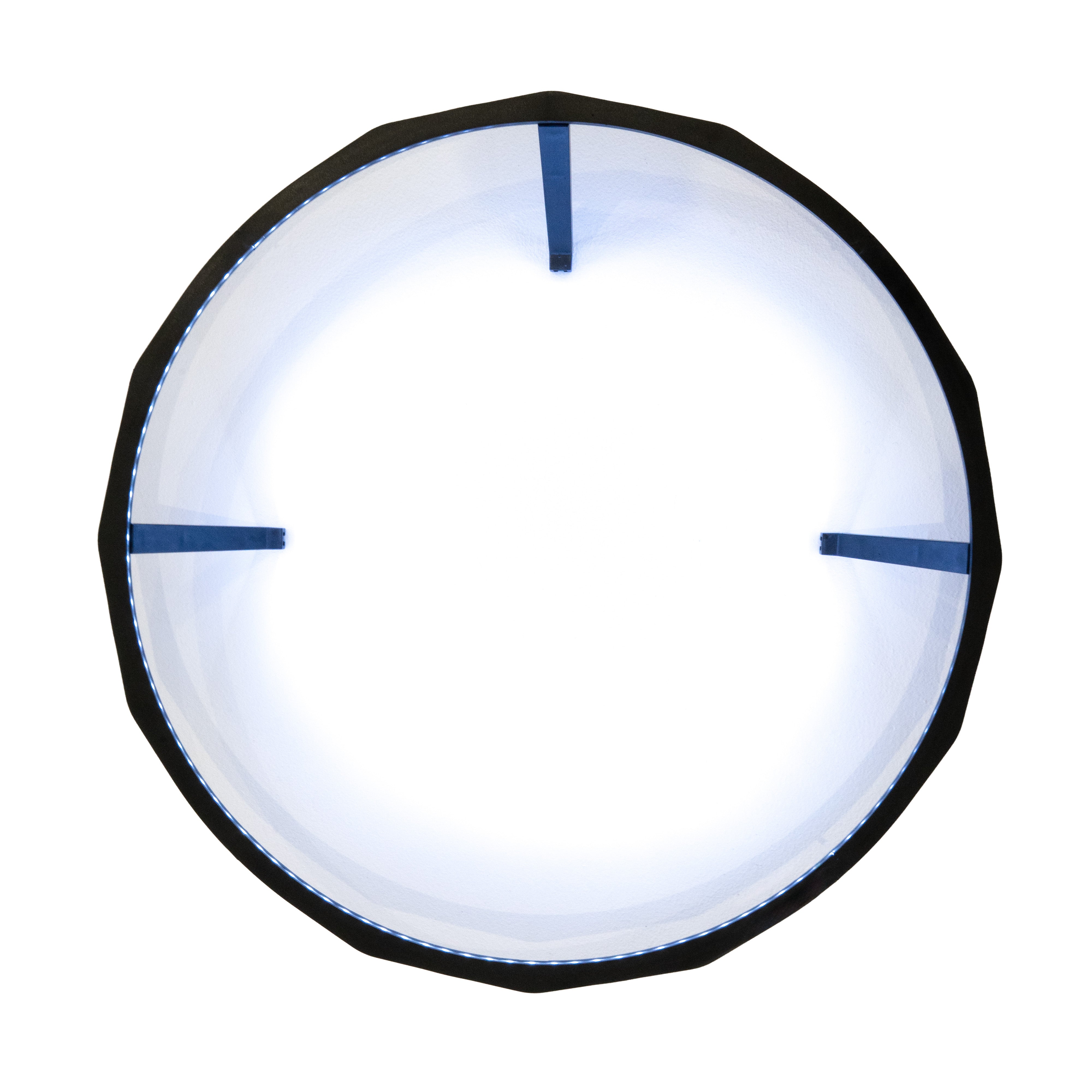 Q-Rax Anello LED Bersaglio Freccette Illuminazione 360° Dimmerabile