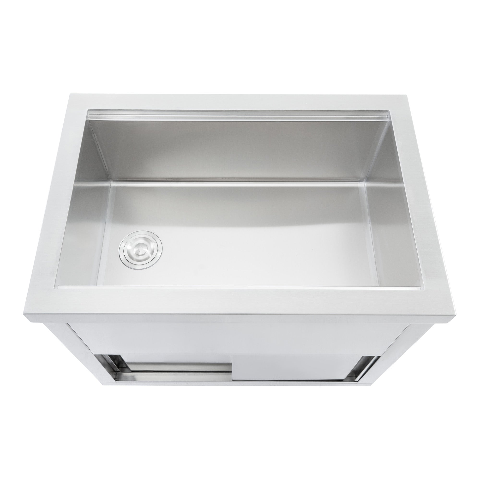 Q-Rax Carrello Portaghiaccio 80 cm carrello 86 L inox con ruote