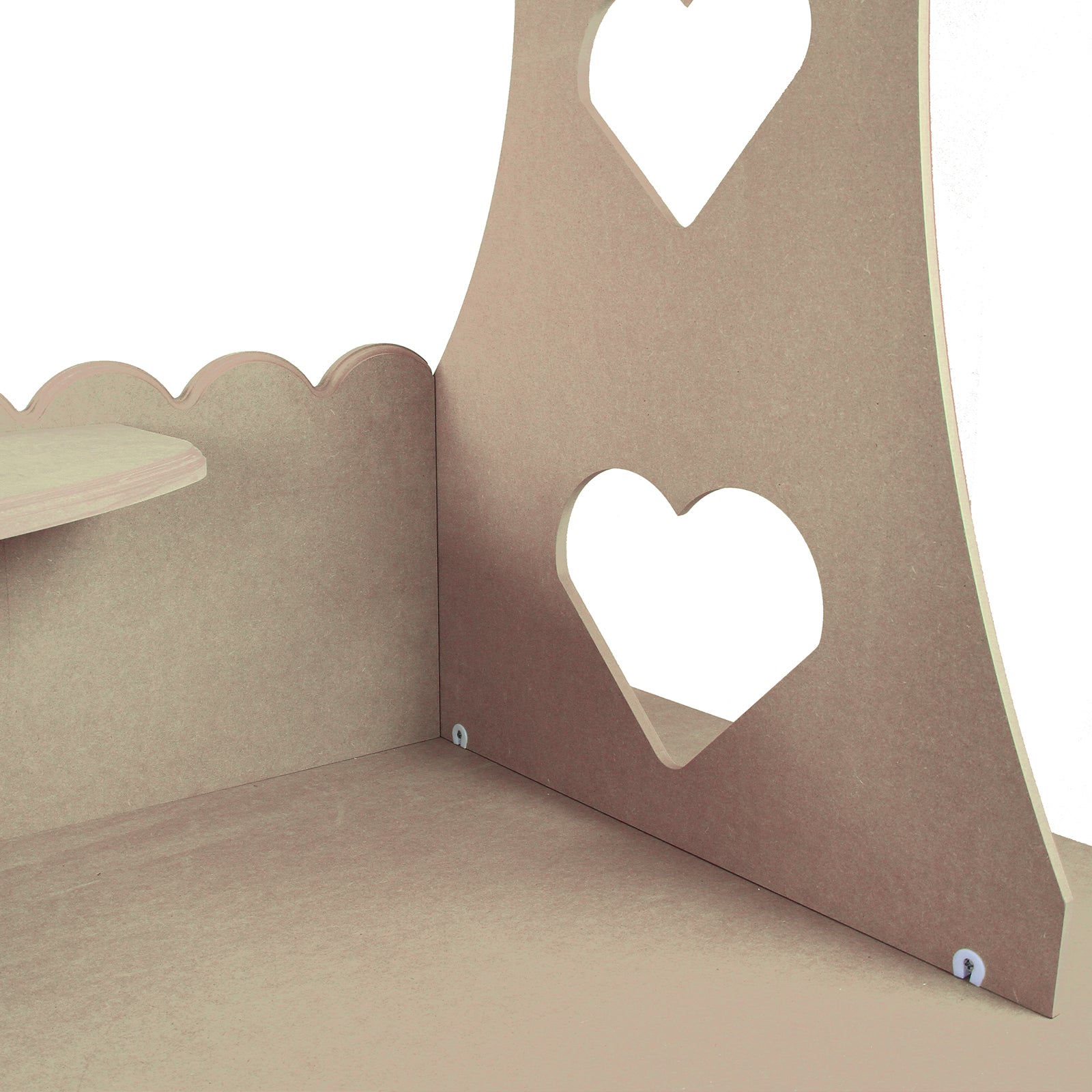 Q-Rax Accessori Casa carretto dolci MDF 199cm naturale