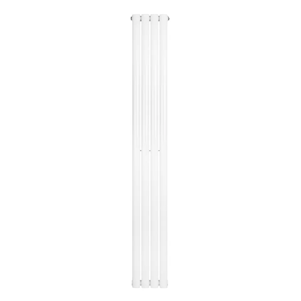 Q-Rax Radiatore Ovale Verticale 1800x240 mm Bianco