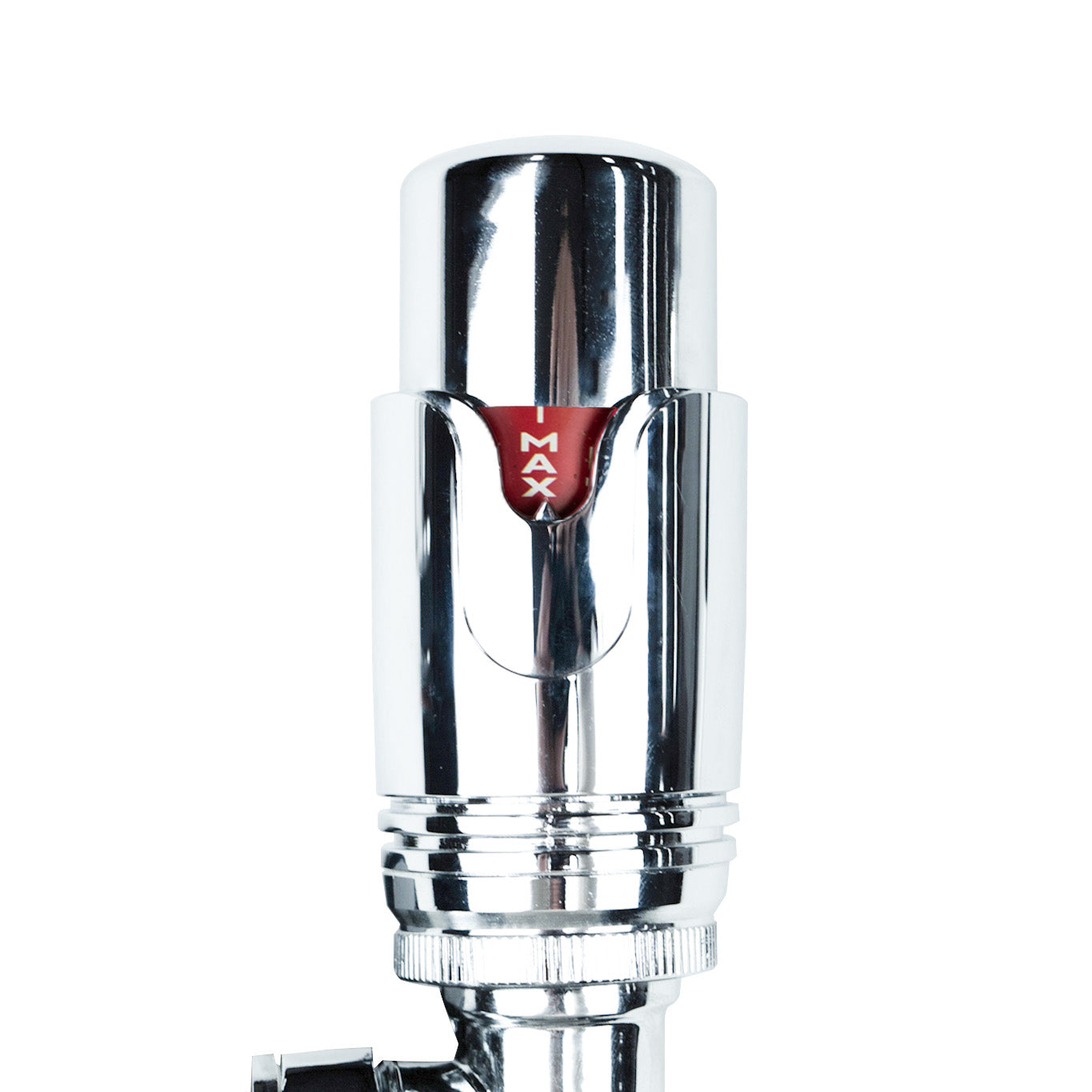 Q-Rax Valvole Termostatiche Cromate per Radiatori Ottone 1/2"