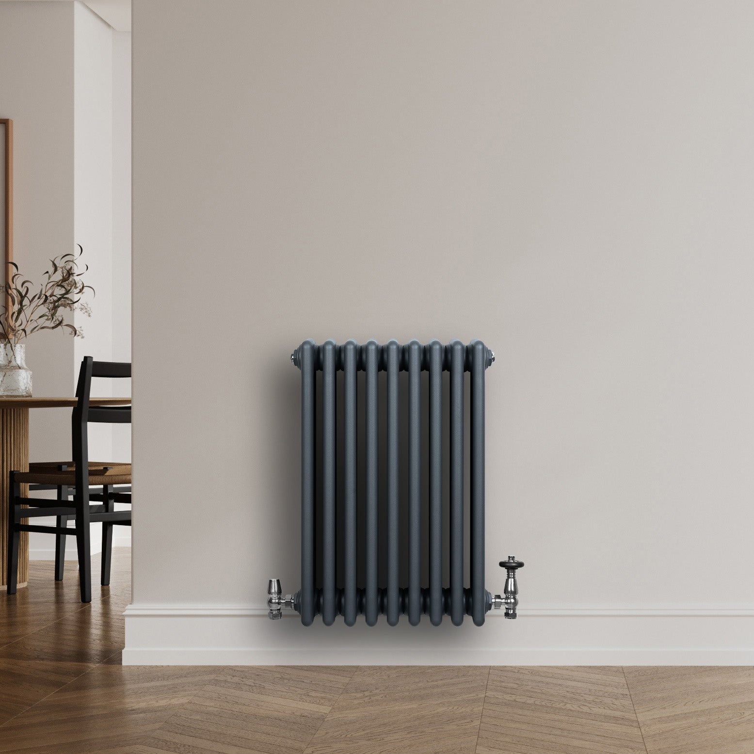 Q-Rax Radiatori Tradizionali 4 Colonne 600x425 Termosifone Antracite