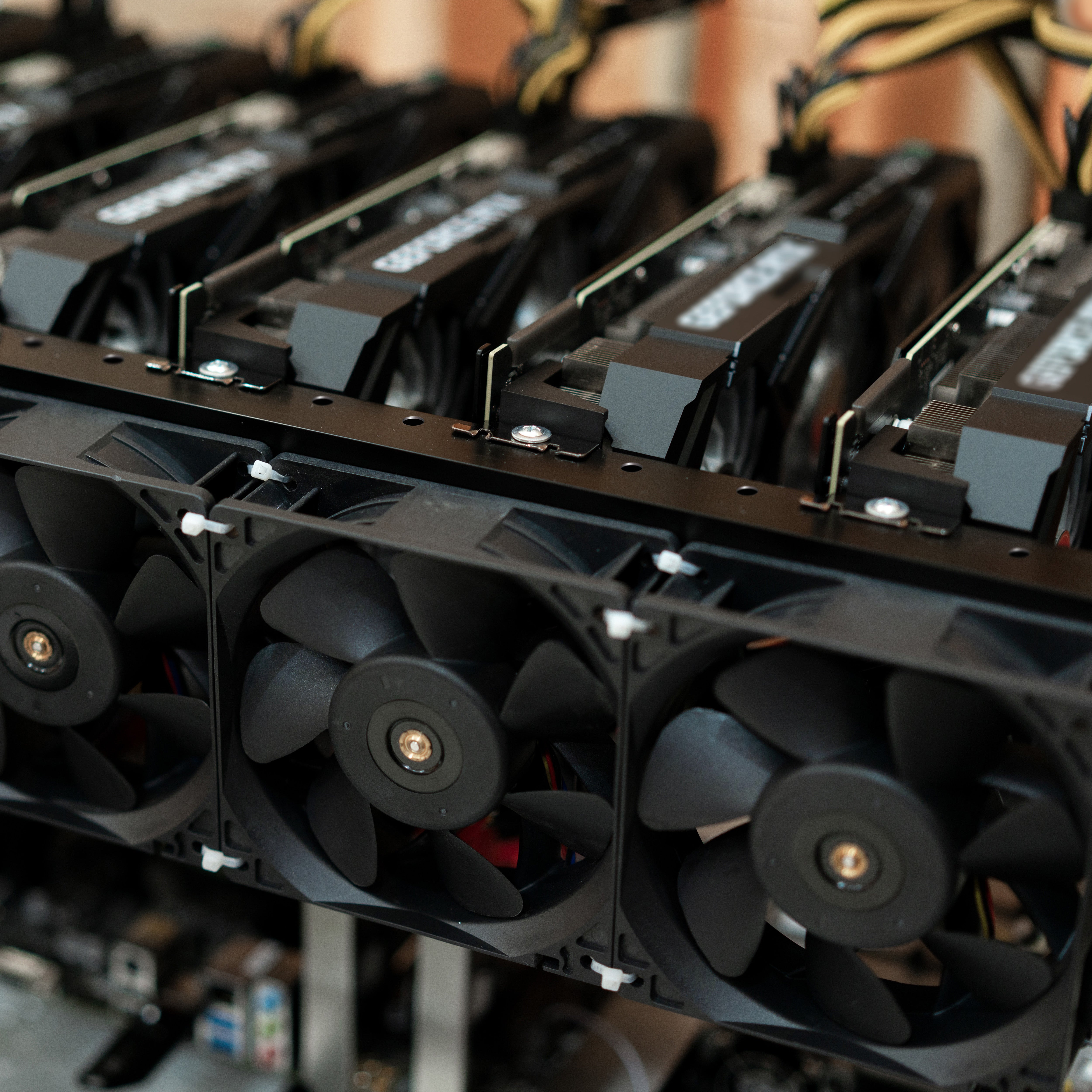 Q-Rax Telaio Mining 6-8 GPU Case Rig Acciaio 50,5 cm