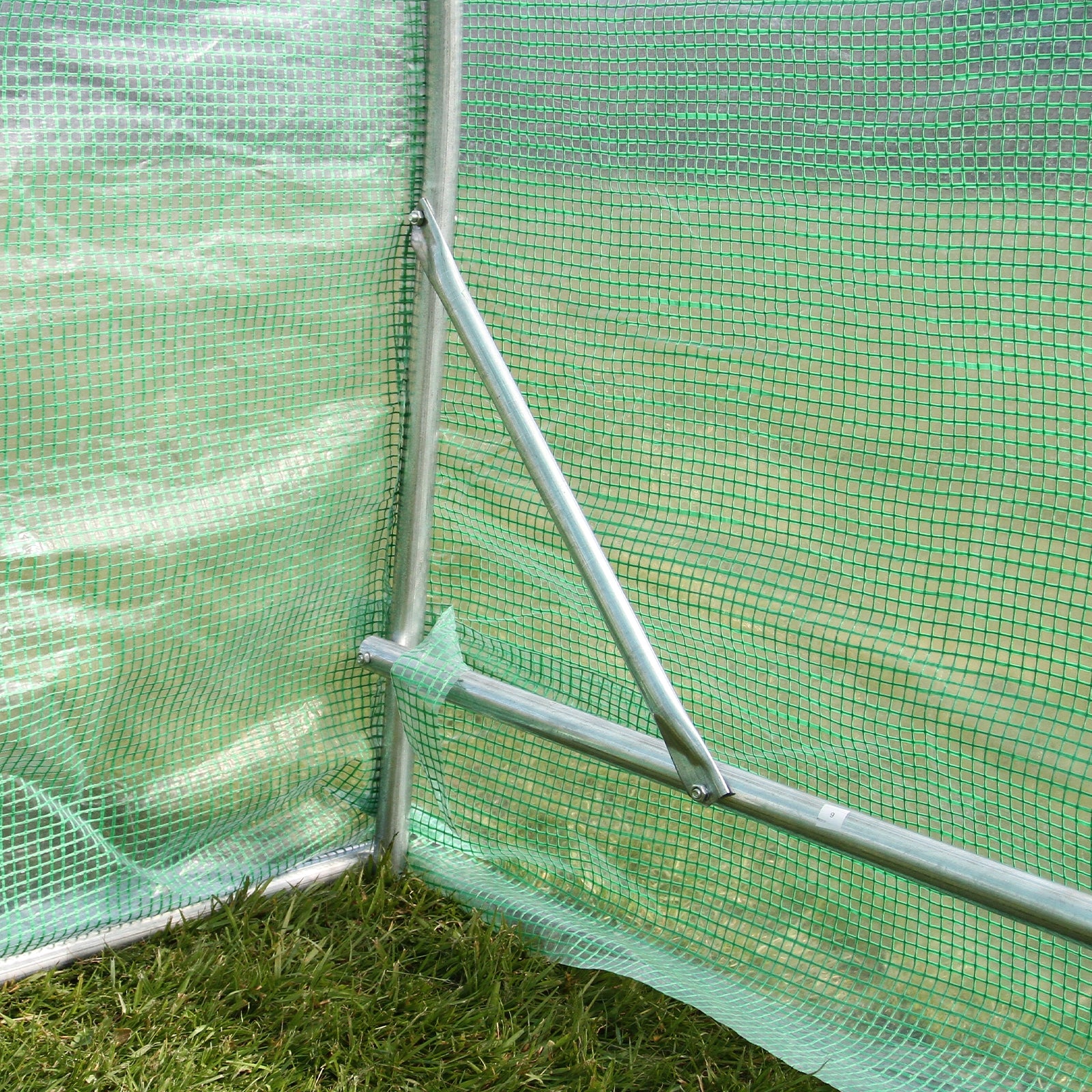 Q-Rax Serra Tunnel 3x2 m Tubo 25 mm Copertura PE