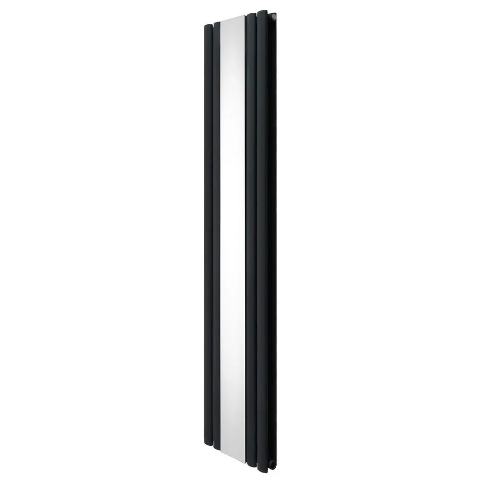 Q-Rax Pannelli Ovali a Specchio 1800x380 radiatore antracite