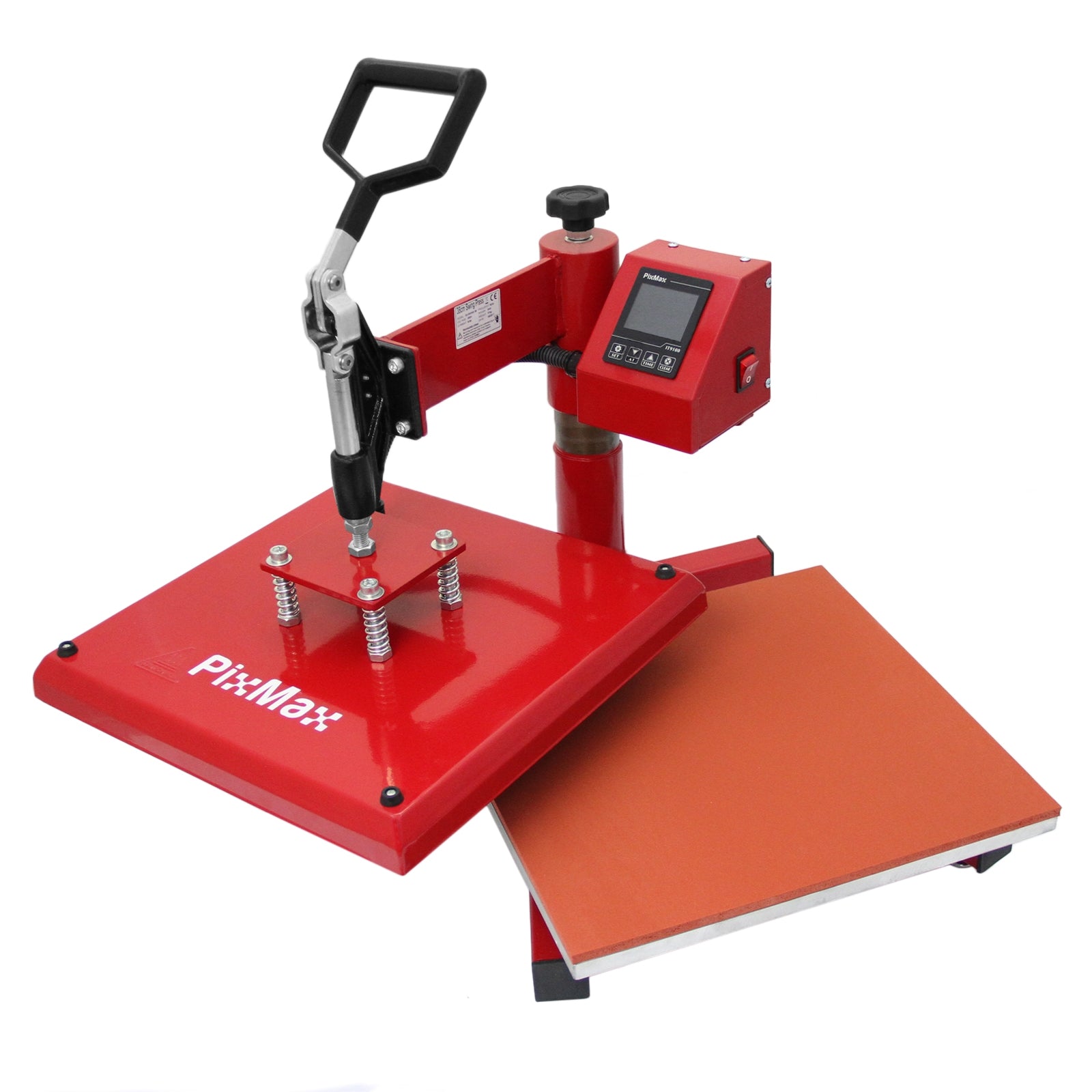 Q-Rax Kit Pressa a Caldo 38x38 Stampante 10 Mascherine Sublimazione