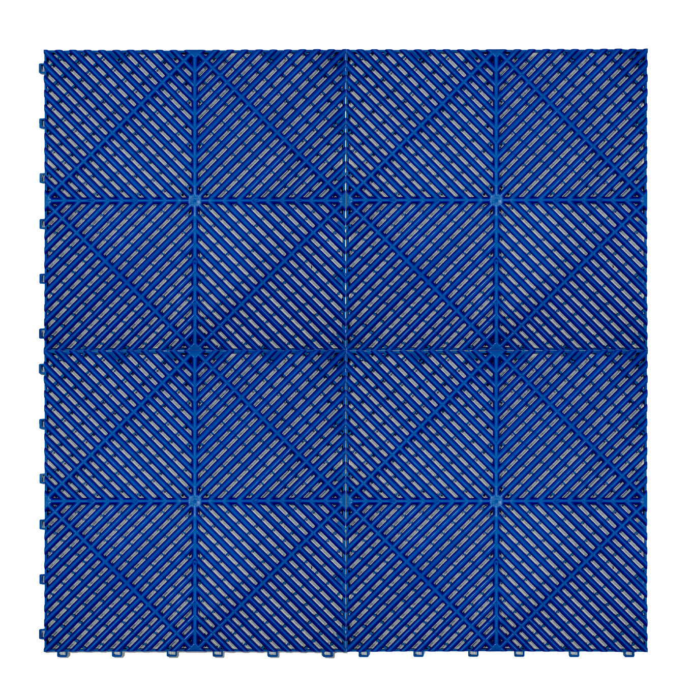Q-Rax Piastrelle Modulari Blu 120pz + 14 LED Esagonali