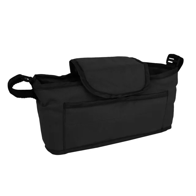 Q-Rax organizer passeggino borsa nera Oxford 2 kg