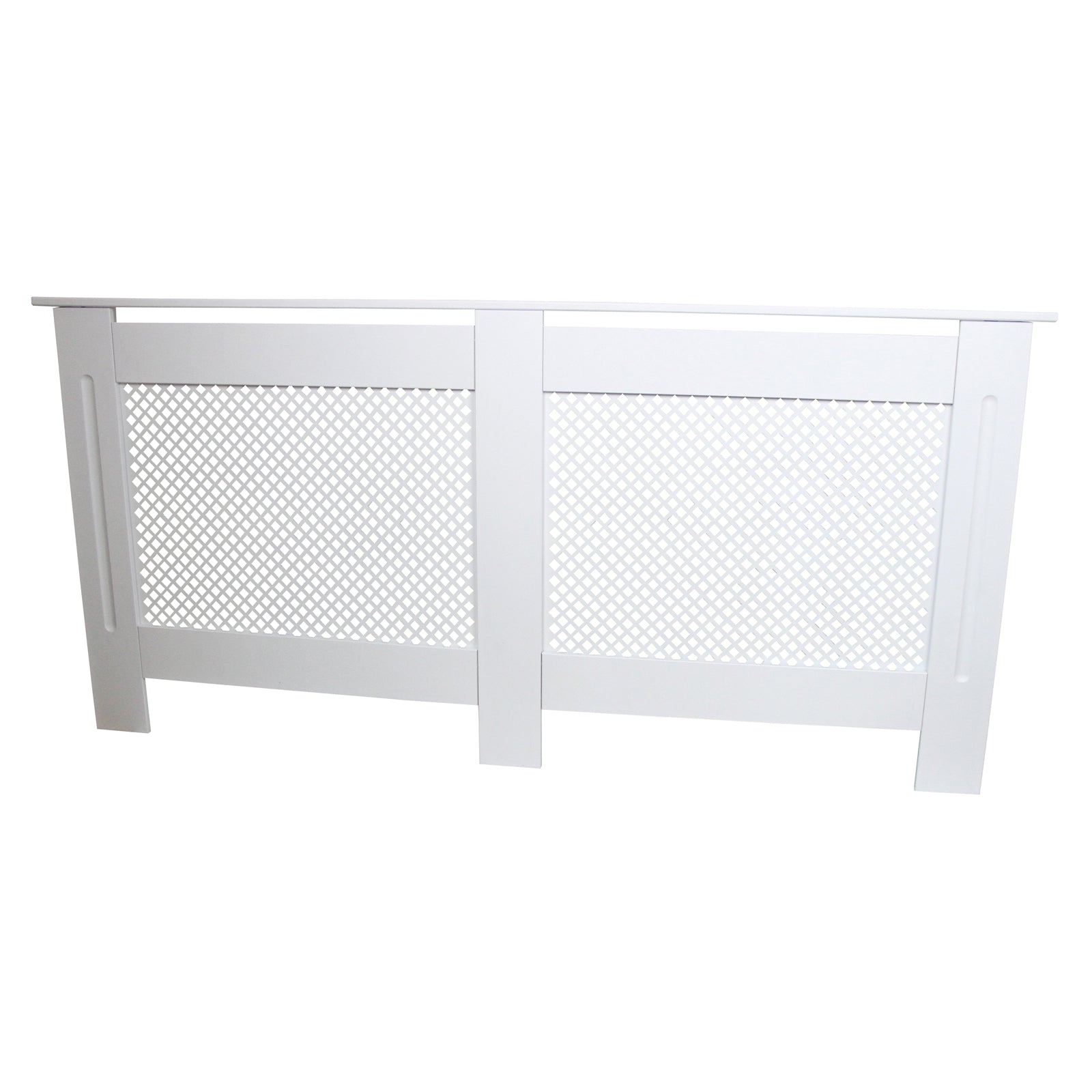 Q-Rax Copritermosifone MDF Bianco 1720mm con Griglia