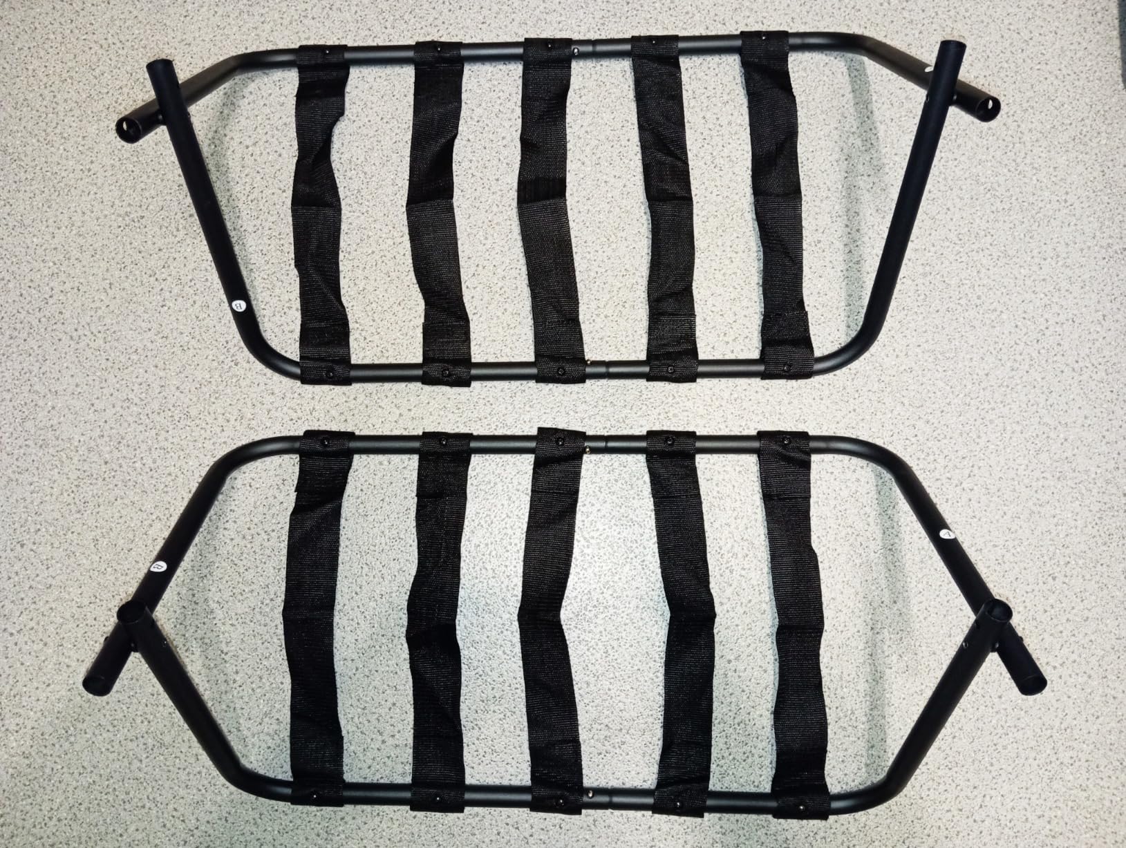Meltrck Portapacchi Pieghevole metallo nero 64x44x55 cm 55 kg