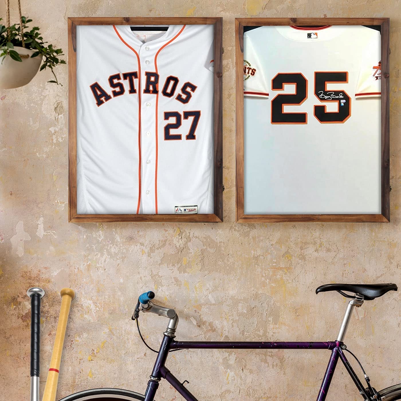 Jackcube Design Display Teca Maglia Sportiva Legno Rustico 81 cm