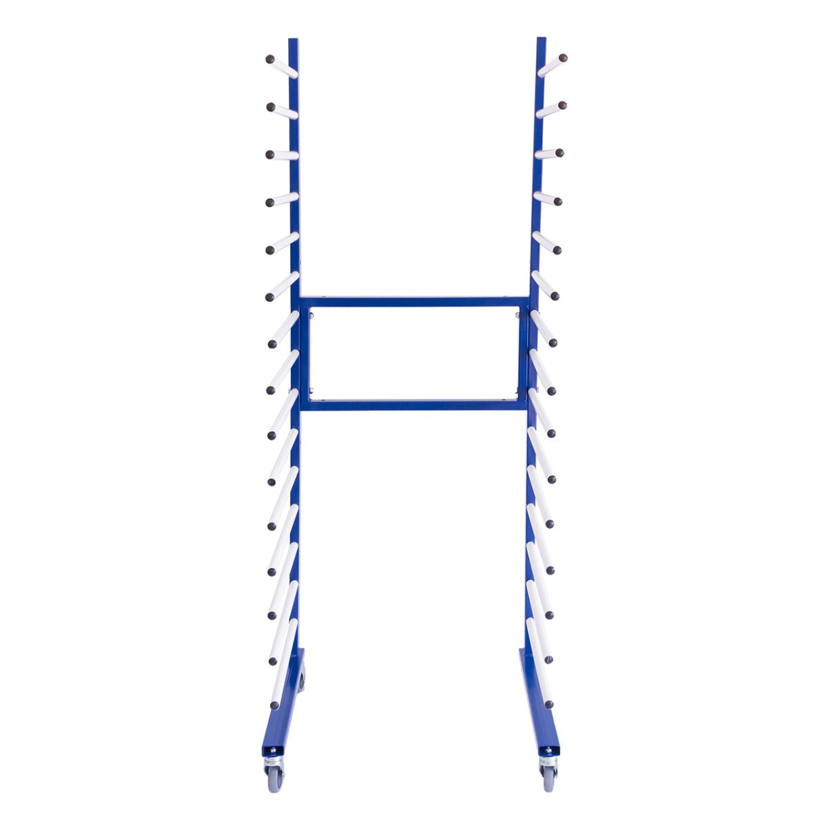 Q-Rax Rastrelliera Essiccazione Vernice Blu 15 Livelli 300kg