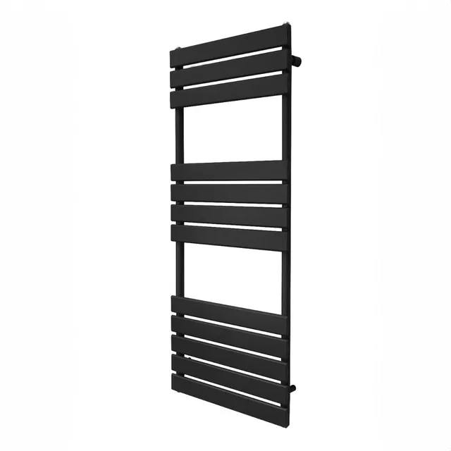 Q-Rax Radiatore Scaldasalviette 1200x450mm Nero