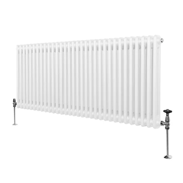 Q-Rax Radiatori Tradizionali 600x1462 Termosifone 2 Colonne Bianco