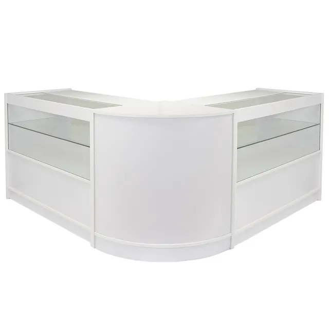 Q-Rax Banconi Negozio Set Gemini 3 Pezzi Vetro