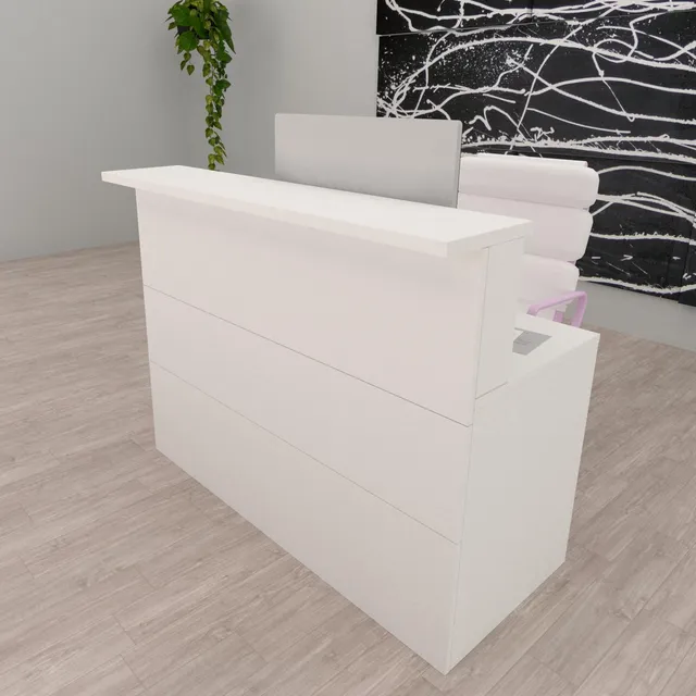 Henor Cidacos 100 Bancone Reception Bianco Ufficio 100 cm