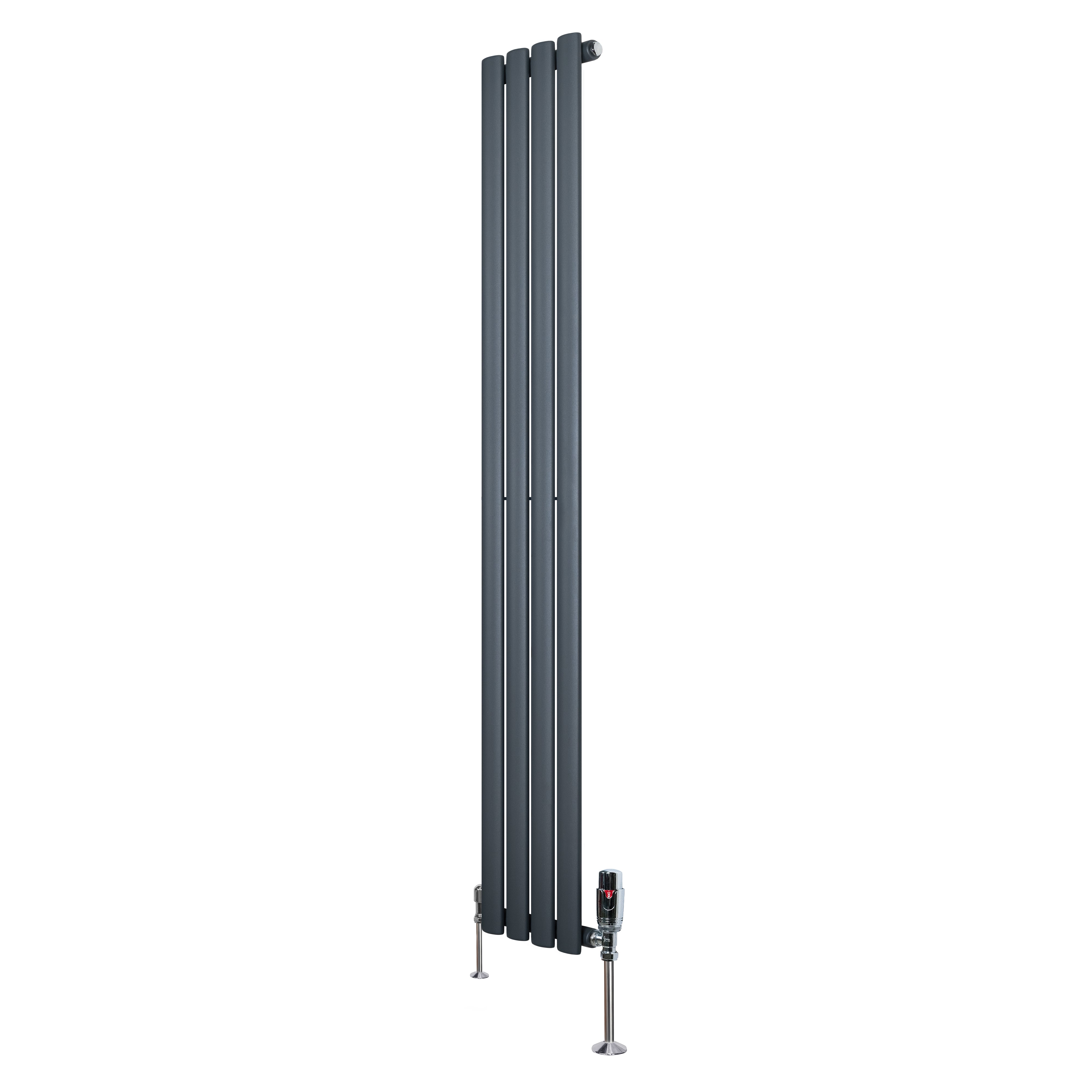 Q-Rax Radiatore Verticale Colonna Singola 1600x240 Antracite
