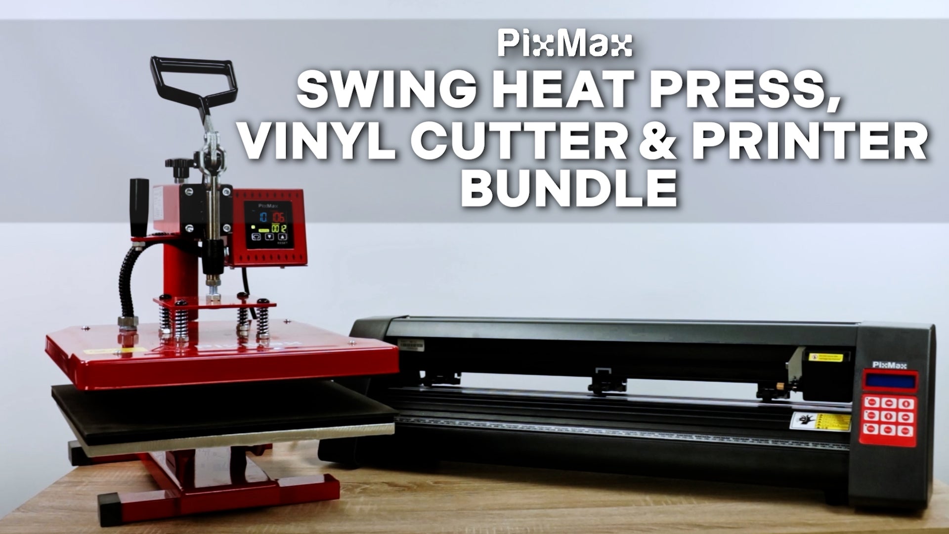 Q-Rax Commercio Artigianato Pressa a Caldo Swing 38cm Kit Vinile