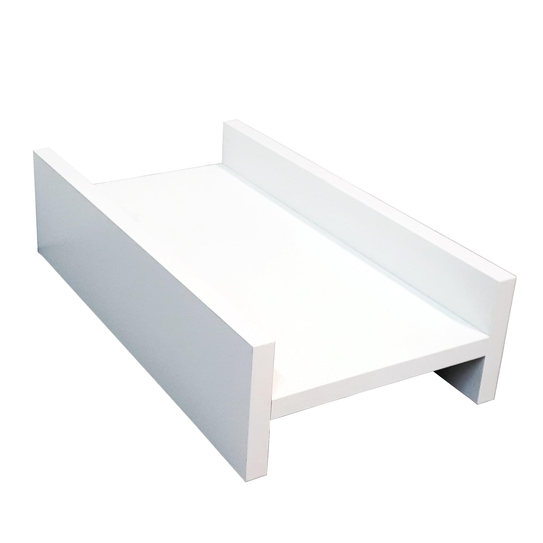 Henor Prese della CPU supporto torre legno 25x45x12 cm bianco