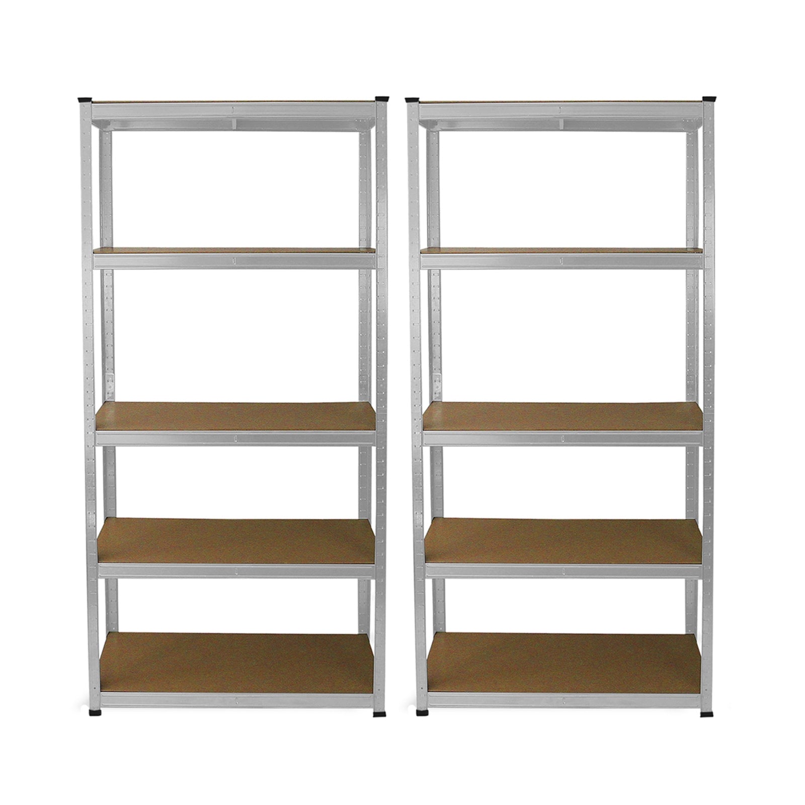 Q-Rax E-Rax Scaffale Garage 90x40 cm Zincato 2 Pezzi 200 kg
