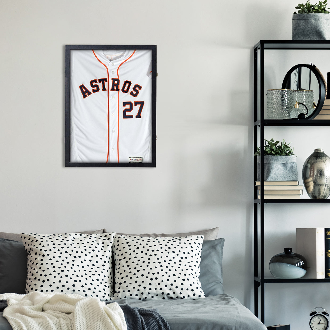 Jackcube Design Display teca maglia sportiva nera con serratura