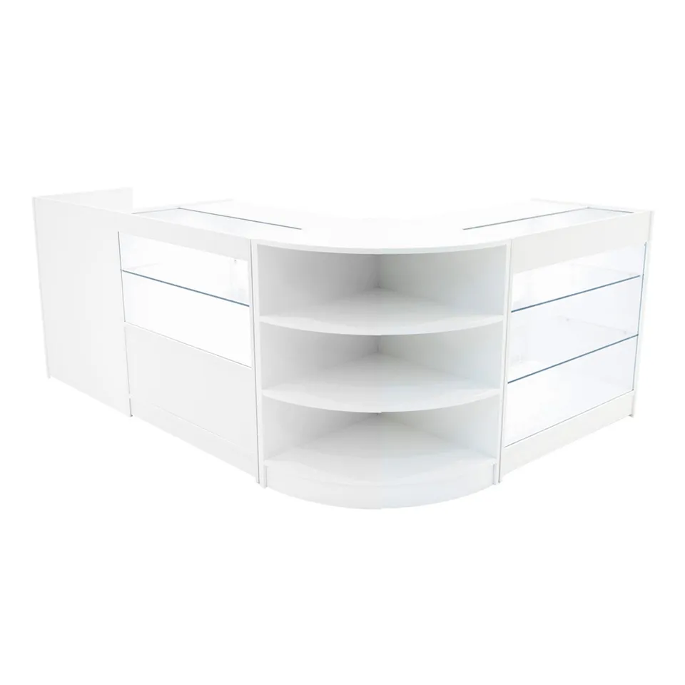 Q-Rax Banconi Negozio Set Theia LED K900 Cassa Bianco