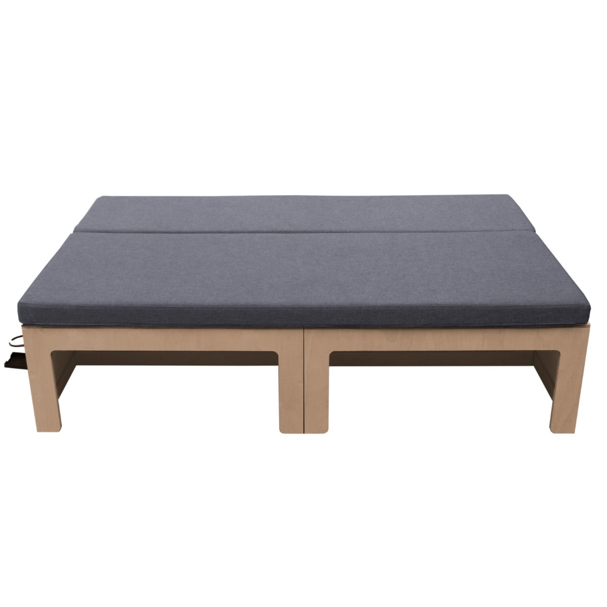 Q-Rax Divano Letto Pieghevole Camper Legno con Vani