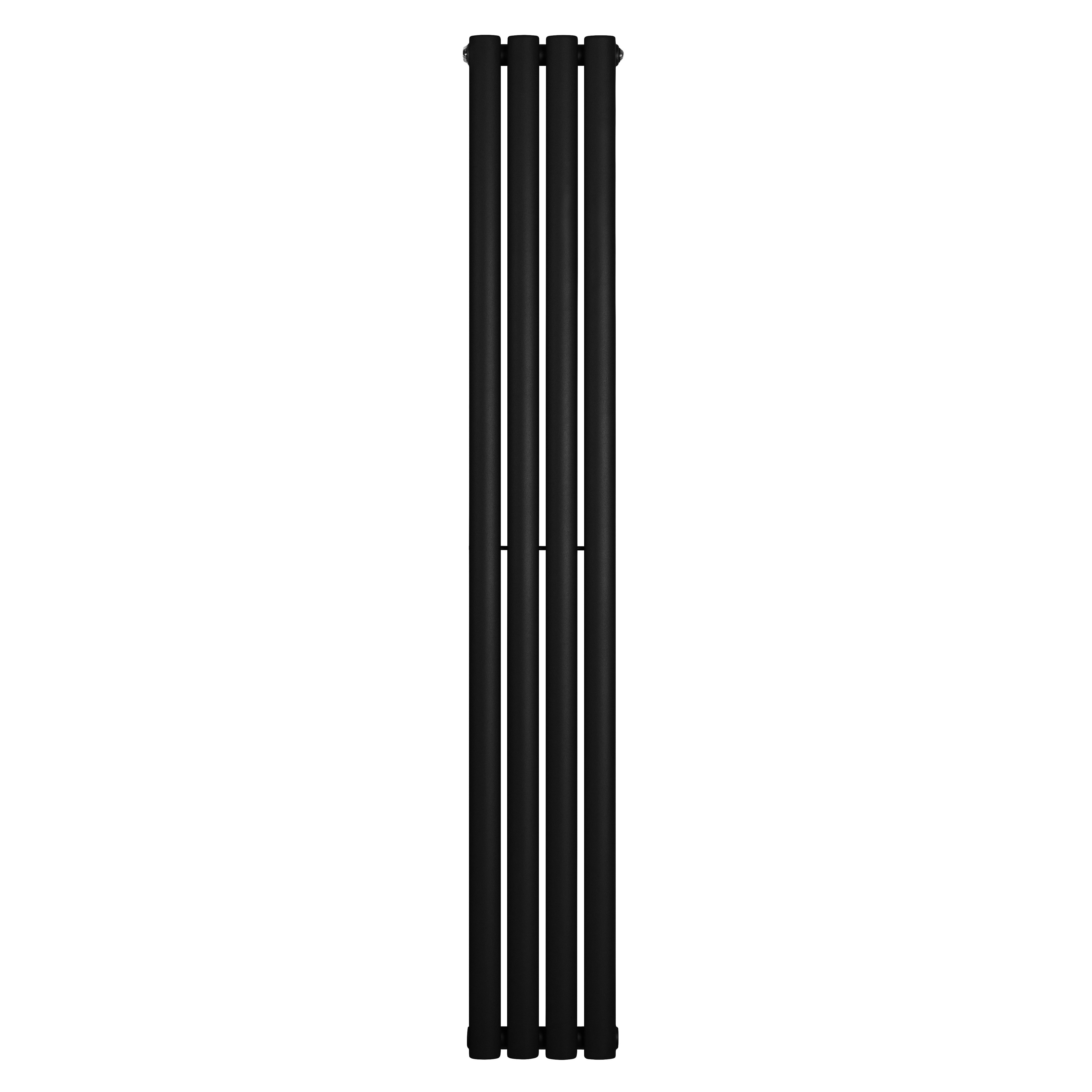 Q-Rax Radiatore Ovale 1600x240 Nero Verticale