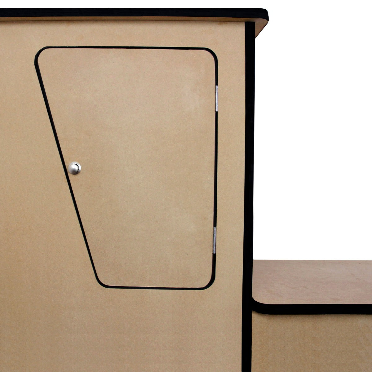 Q-Rax Credenza Camper MDF Sinistra 1145 mm con Portabottiglie