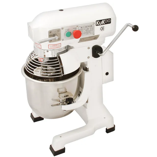 Q-Rax Robot Multifunzione 15 Litri 550W 3 Velocità Inox