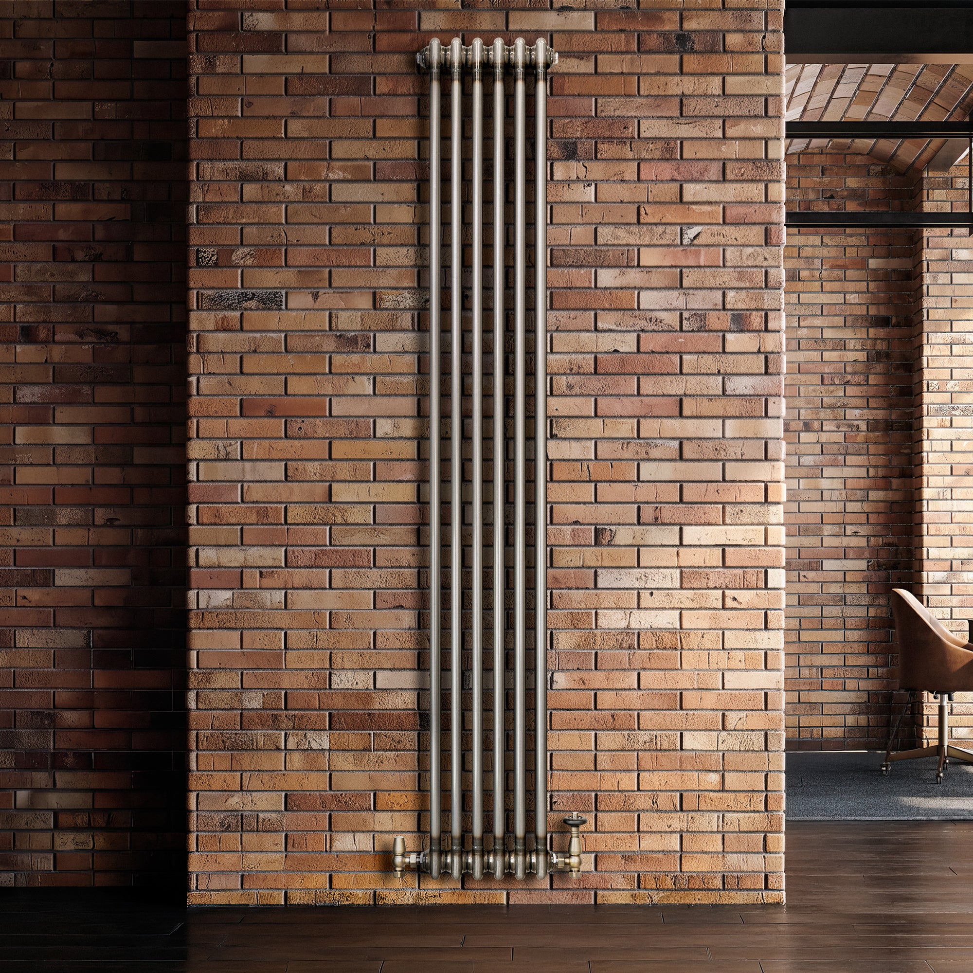 Q-Rax Radiatore 2 Colonne 1800x290 mm Termosifone Grezzo