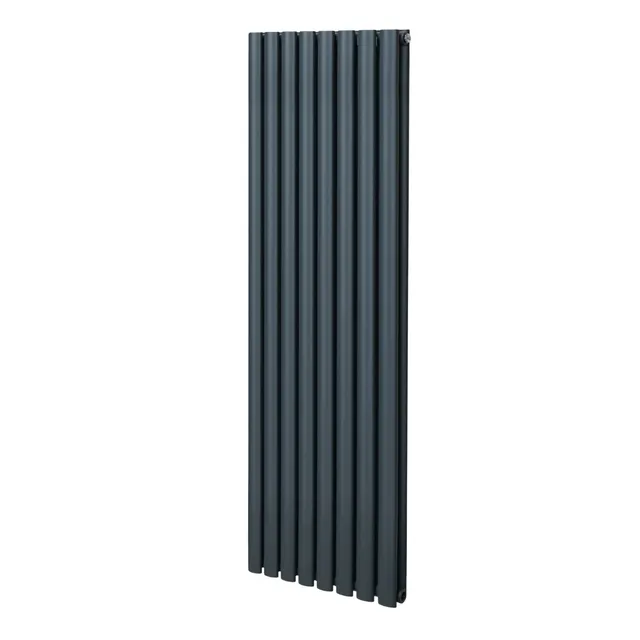 Q-Rax Radiatore Colonna Ovale 1600x480 Antracite Acciaio 15 Anni